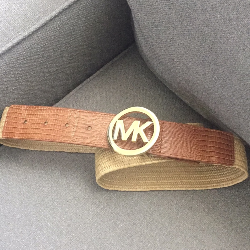 Michael Kors wicker belt